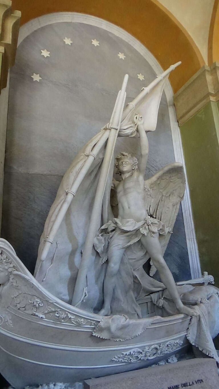Angelo Nocchiero, cimitero di Staglieno