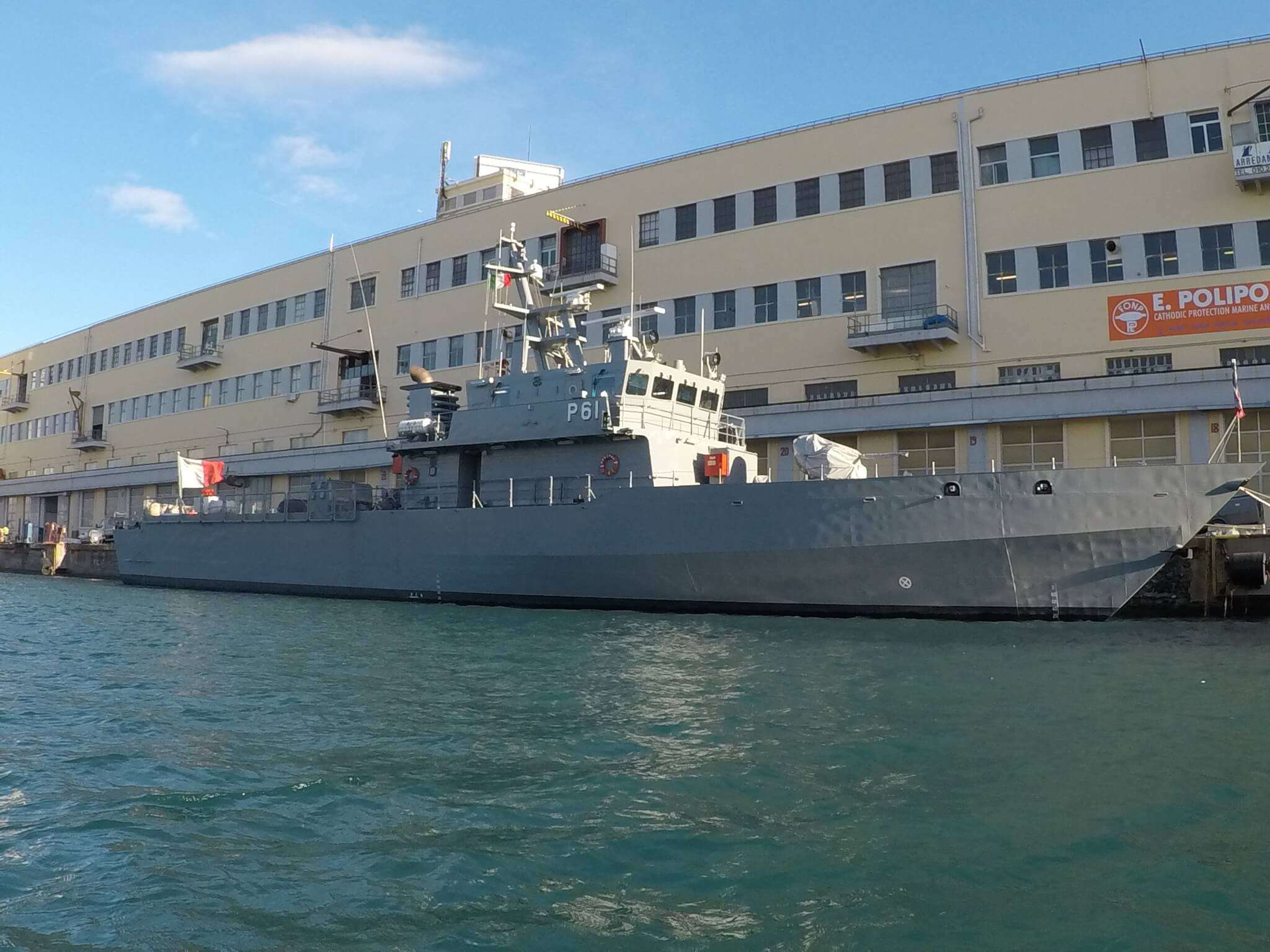 Fincantieri consegna pattugliatore ammodernato a forze armate Malta