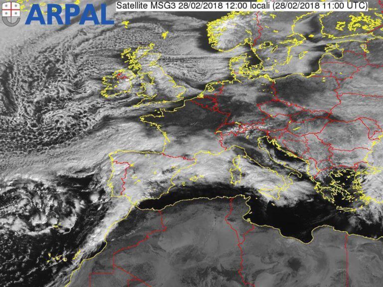 Neve, allerta arancione sulla Liguria, rossa nel Ponente