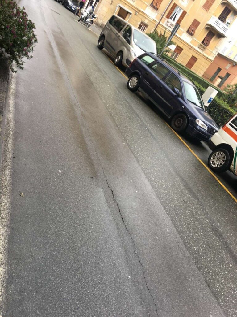 Lavori stradali fibra ottica