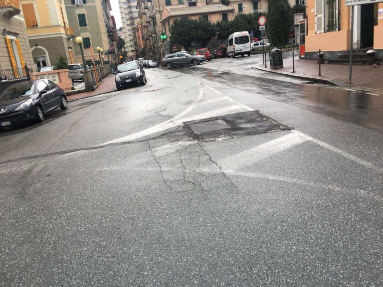 Lavori stradali fibra ottica