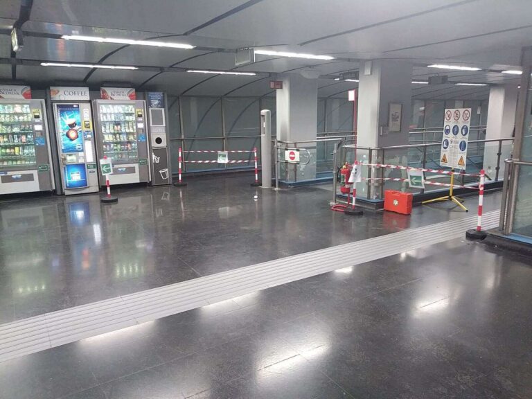 Metropolitana di Genova, via ai lavori per i nuovi percorsi tattili