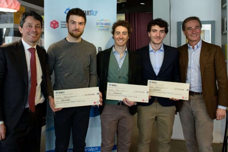 ReStartAlp, ecco le tre startup premiate da Fondazione Garrone