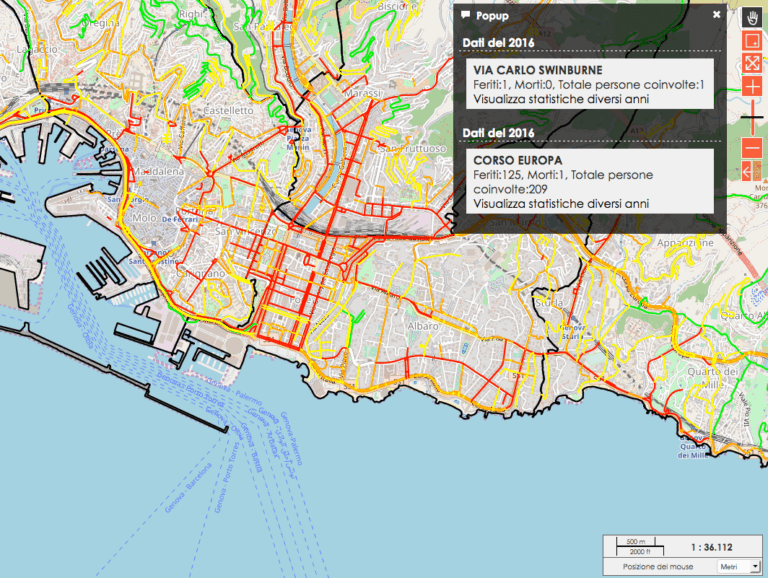 Comune di Genova rende accessibili open data geografici