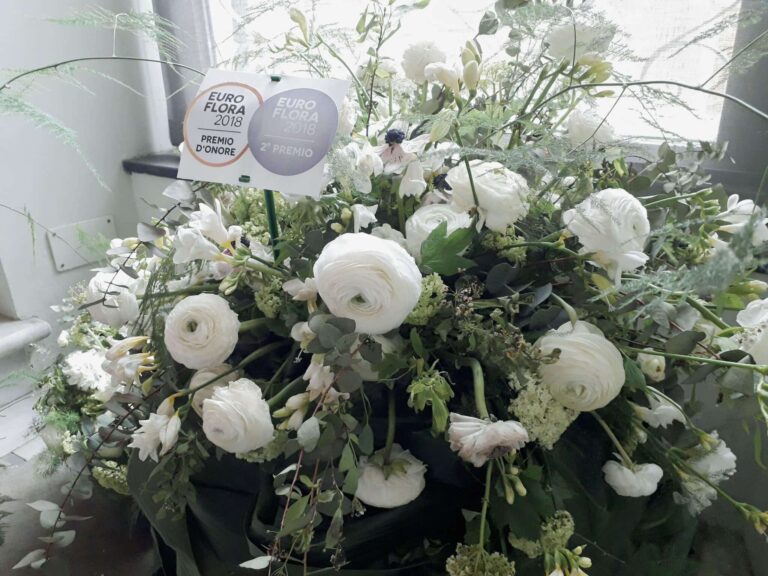Euroflora: la meraviglia delle composizioni di fiori recisi alla Gam