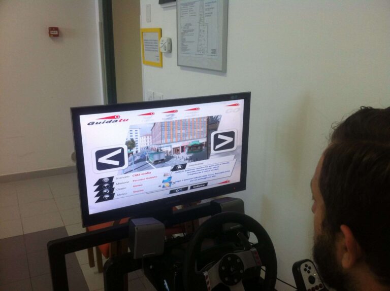 Il simulatore di guida di Rinascita Vita