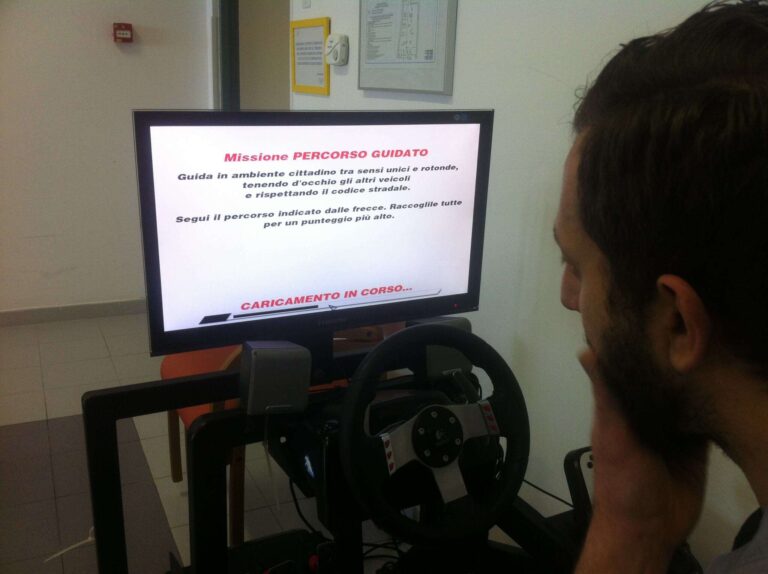 Il simulatore di guida di Rinascita Vita