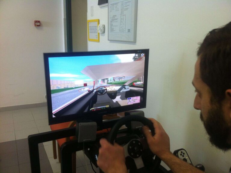 Il simulatore di guida di Rinascita Vita