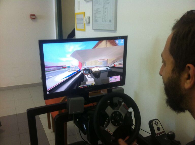 Il simulatore di guida di Rinascita Vita