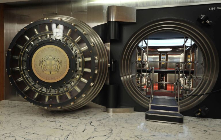 Banca Carige set di uno spot pubblicitario