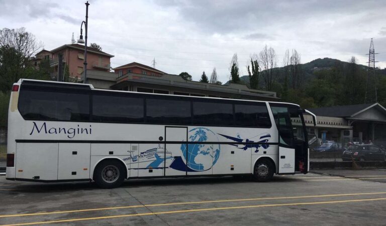 Rapallo: questa mattina primo bus turistico a S. Pietro di Novella