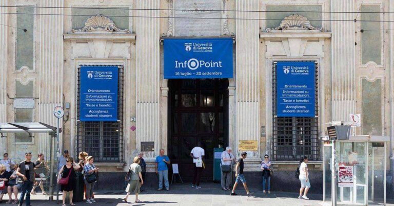 Università di Genova, aperto l’infopoint per orientamento e aiuto sulle procedure