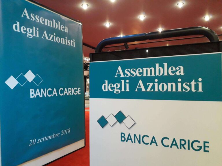 Carige: assemblea approva bilancio di esercizio 2021
