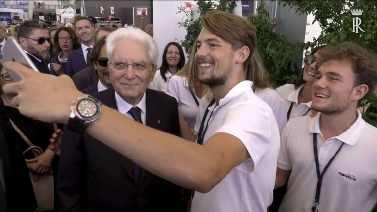 Nautico, Mattarella incontra delegazione bambini e studenti