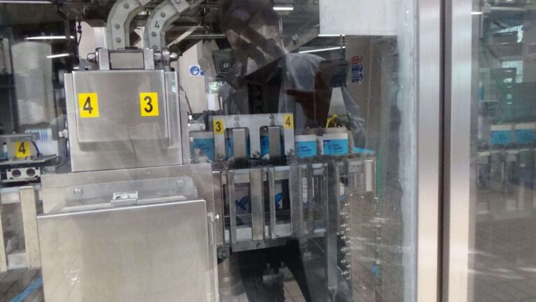 Latte Tigullio – stabilimento Centro Latte Rapallo –  confezionatrice