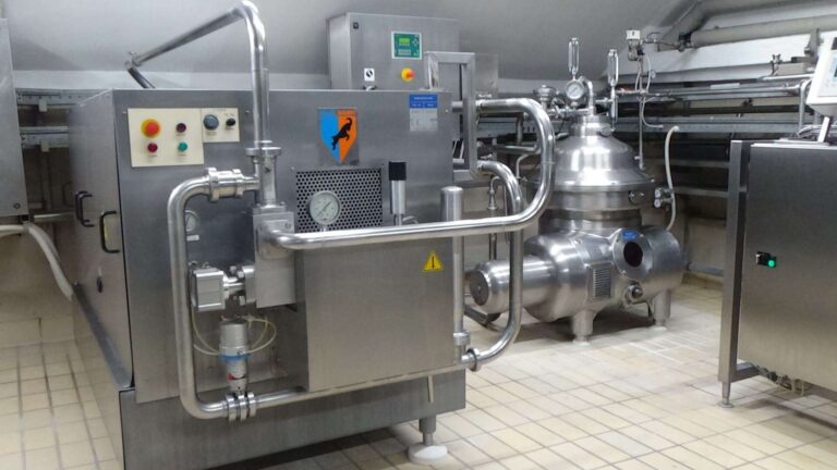 Latte Tigullio – stabilimento Centro Latte Rapallo – pastorizzatore-scrematrice