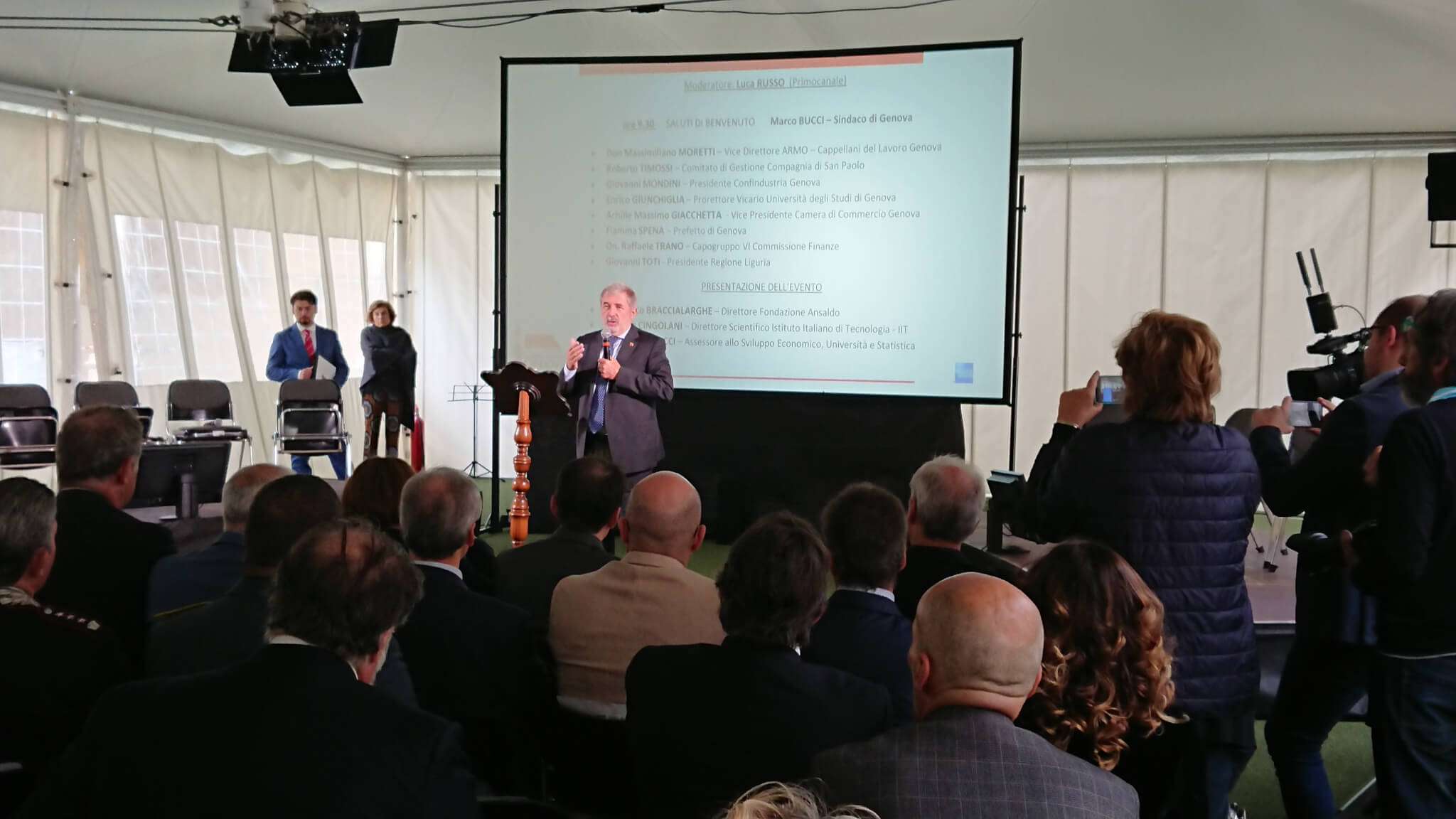 Stati Generali dell’Economia, Bucci: «A Genova 4 mila addetti in più»