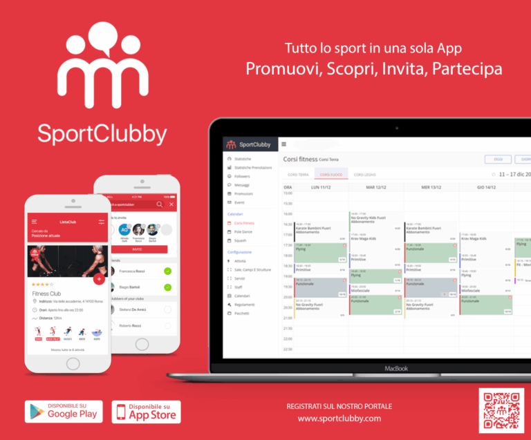 Sportclubby, la startup di prenotazioni sportive sbarca in Spagna e Francia