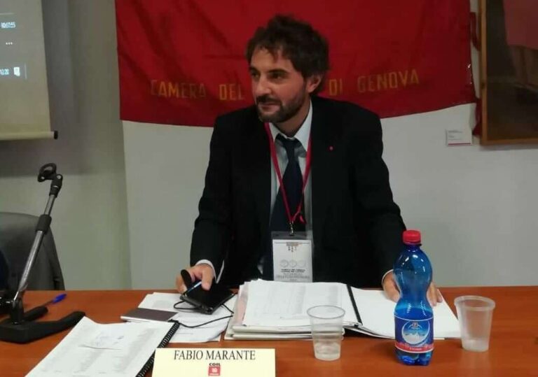 Fillea Cgil Genova: Marante confermato segretario generale