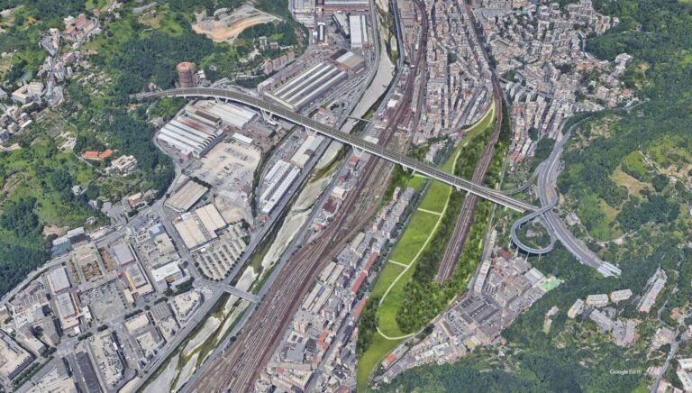 Progetto autostrade ponte morandi