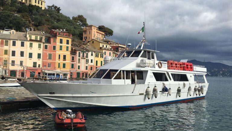 Portofino: tornati i primi turisti, via mare