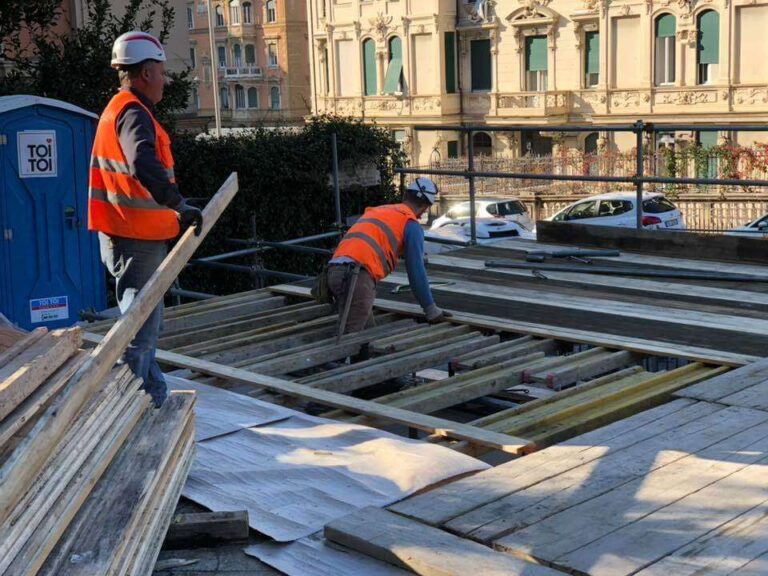 Scalinata Borghese, avviato il cantiere per il restyling
