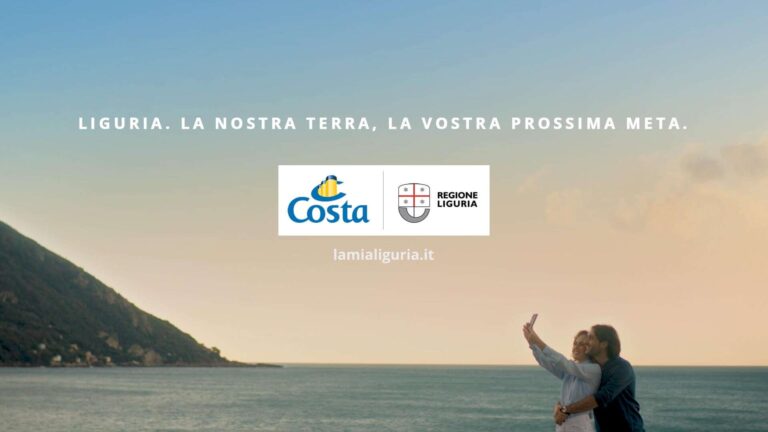 La Liguria nel nuovo spot di Regione e Costa Crociere
