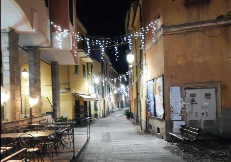 Ceriale, al via l’illuminazione led nel centro storico