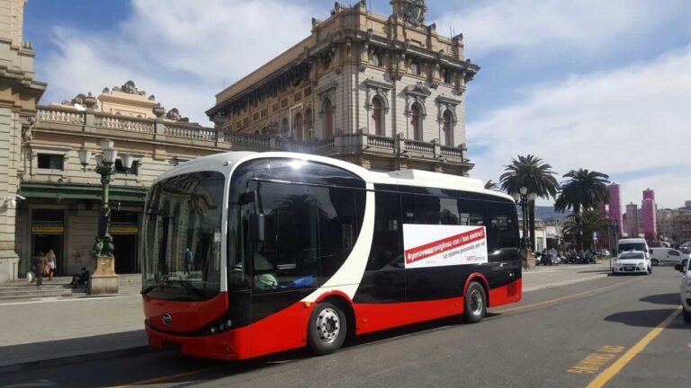 Genova: Amt, bus elettrico cinese in prova