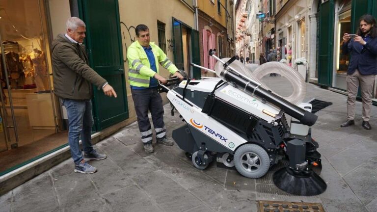 Santa Margherita Ligure arriva la spazzatrice tecnologica e più green