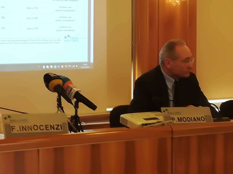 Carige: Modiano, puntiamo a diventare la seconda banca in Italia per qualità del credito