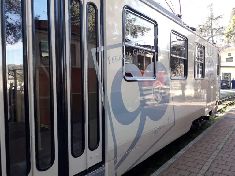 Ferrovia Genova Casella, riapre la tratta Casella Campi nei fine settimana sino a settembre