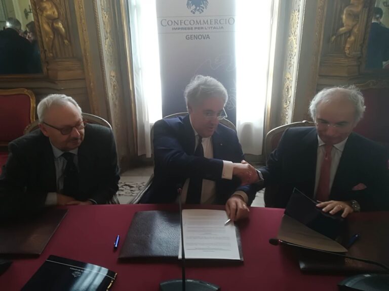 Genova: Comune e Confcommercio International insieme a caccia di investitori esteri