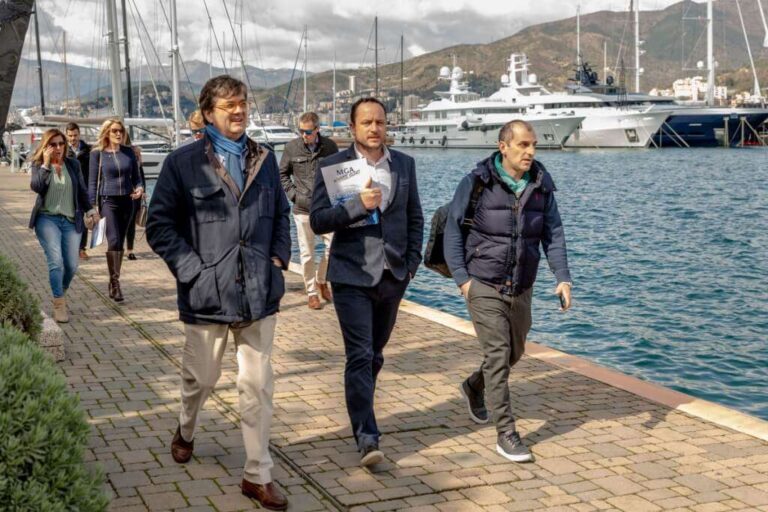 10 rappresentanti della nautica internazionale in visita a Genova