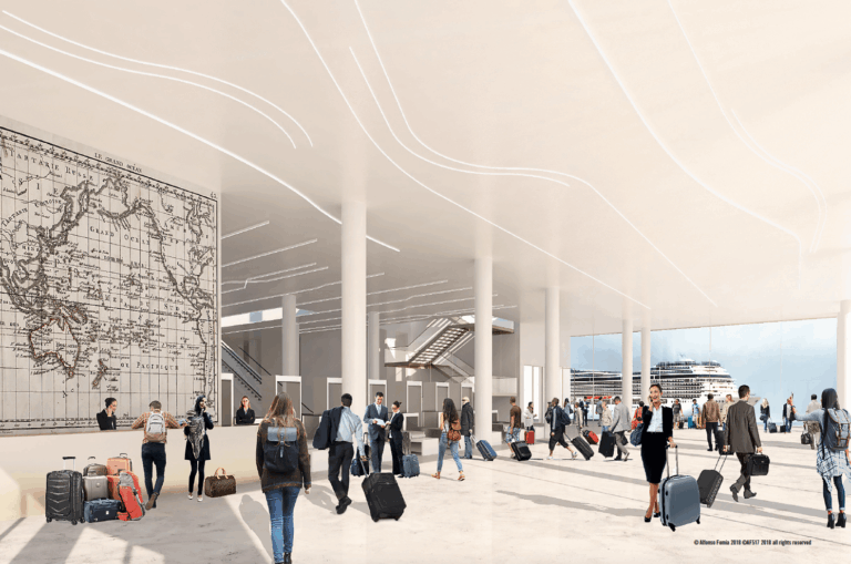 render nuovo terminal crociere la Spezia