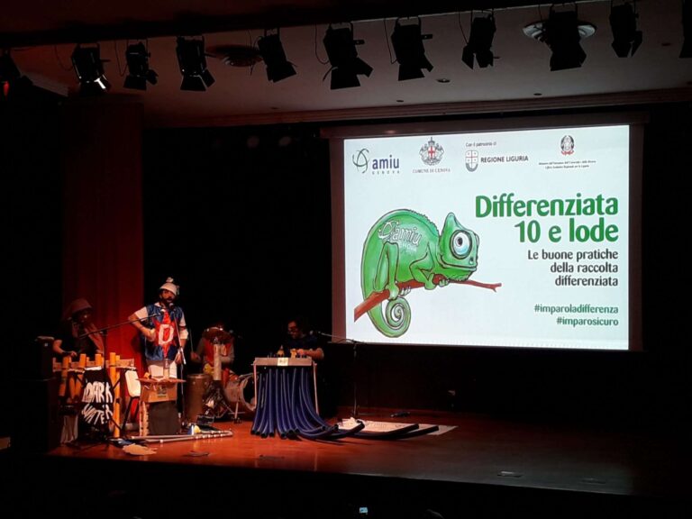 Differenziata 10 e lode, Amiu premia gli “spot” dei giovani genovesi