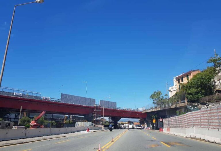 Genova: via Siffredi chiusa nella notte tra il 10 e l’11 maggio