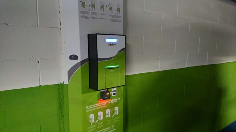 parcheggio marina duferco ricarica elettrica