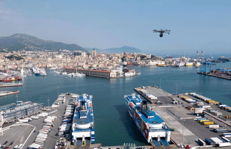Genova: Liguria Digitale, al via sperimentazioni 5G con drone e rover per monitoraggio territorio