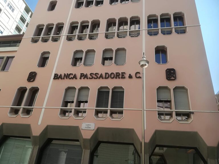 Banca Passadore: utile netto 2019 in crescita del 62%