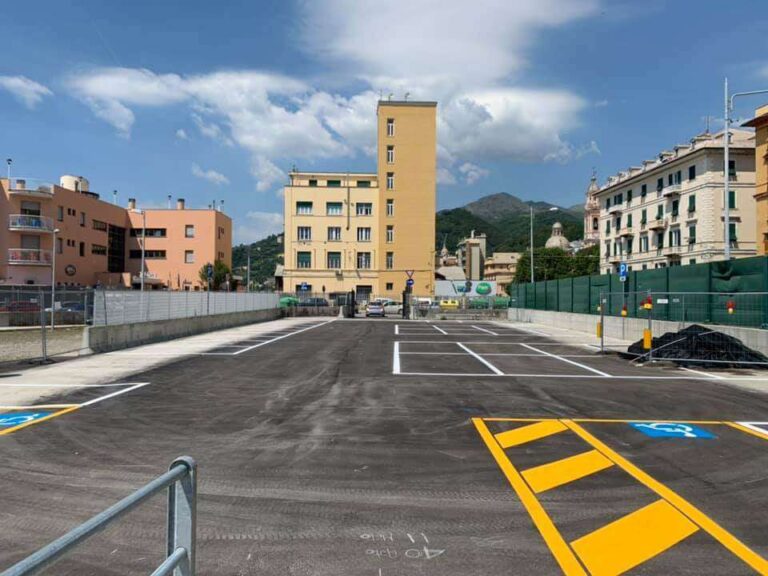 Voltri, nuovo parcheggio gratuito di interscambio vicino alla stazione Fs