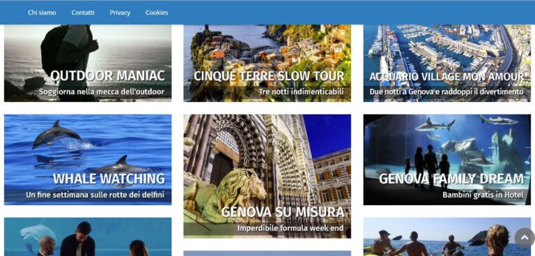 Vacanzeinliguria.it: il nuovo portale di C-Way dedicato al turismo esperienziale