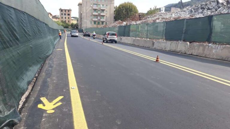 Genova: via Porro percorribile anche dai pedoni