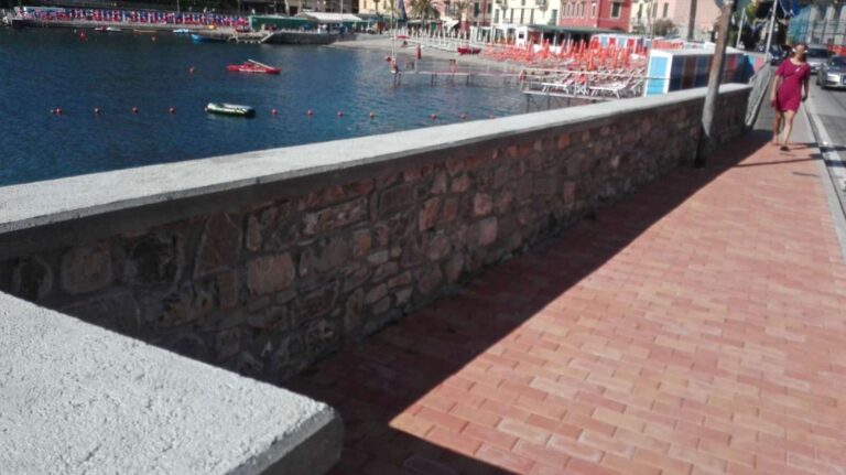 San Michele di Pagana: concluso il ripristino del belvedere sulla litoranea