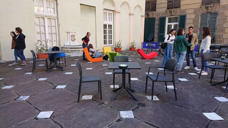 Unige: ecco la nuova terrazza per lo studio e il relax nel cuore di via Balbi