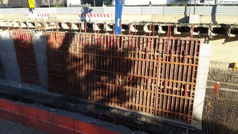 cantiere Bisagno lavori