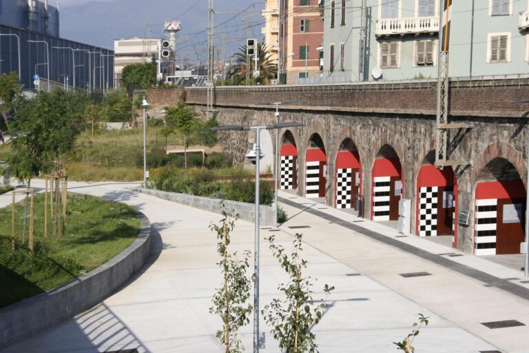 Genova, Cornigliano è più verde con il nuovo giardino lineare