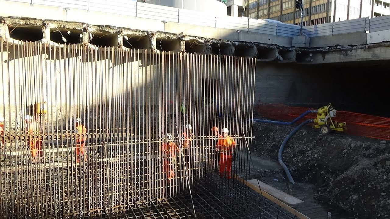 Copertura del Bisagno, ultimo lotto completato al 60%