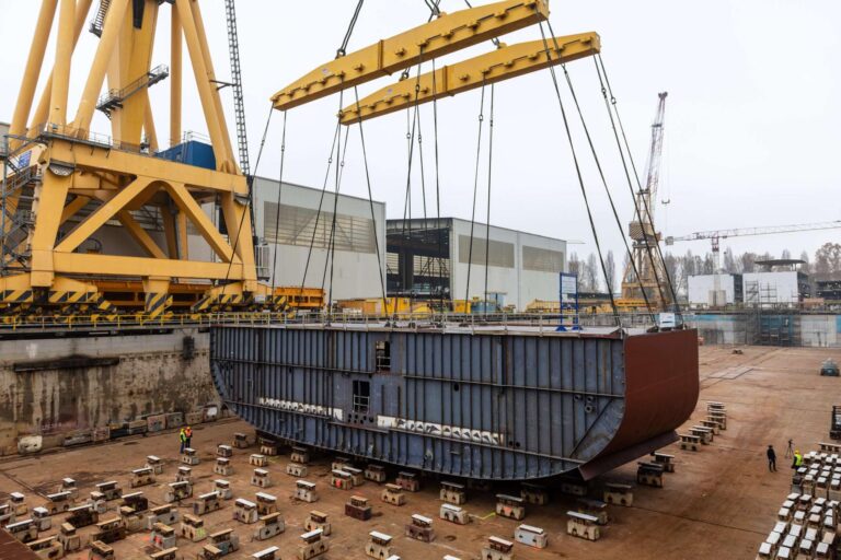 Fincantieri: a Marghera al via i lavori in bacino per Ryndam