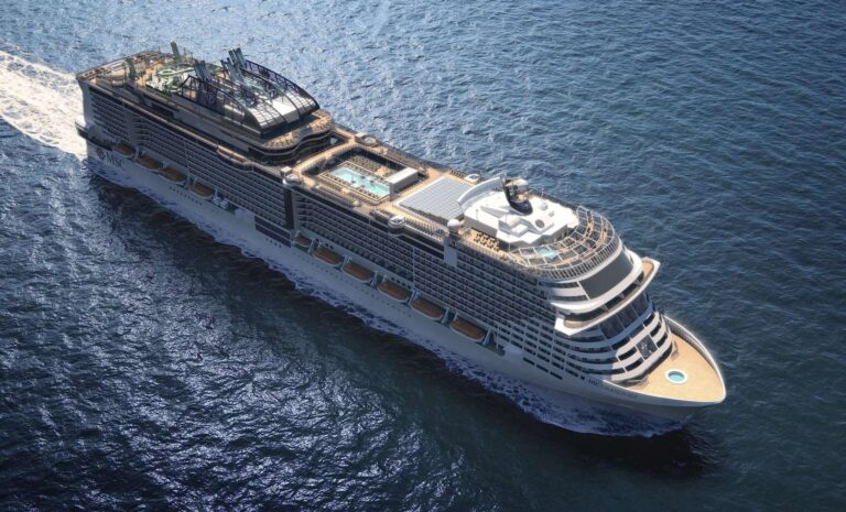 Msc Grandiosa in arrivo a Genova per la prima volta